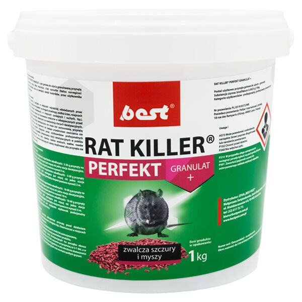جديد مبيد حشري BestMassage Rat Killer Perfekt Granulat 1KG