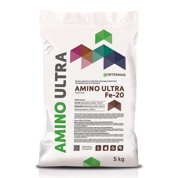 جديد محفز نمو النبات Amino Ultra Fe-20 5kg