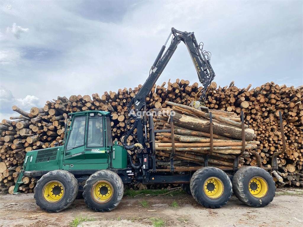 شاحنة نقل جذوع الأشجار المقطوعة Timberjack 1110 C