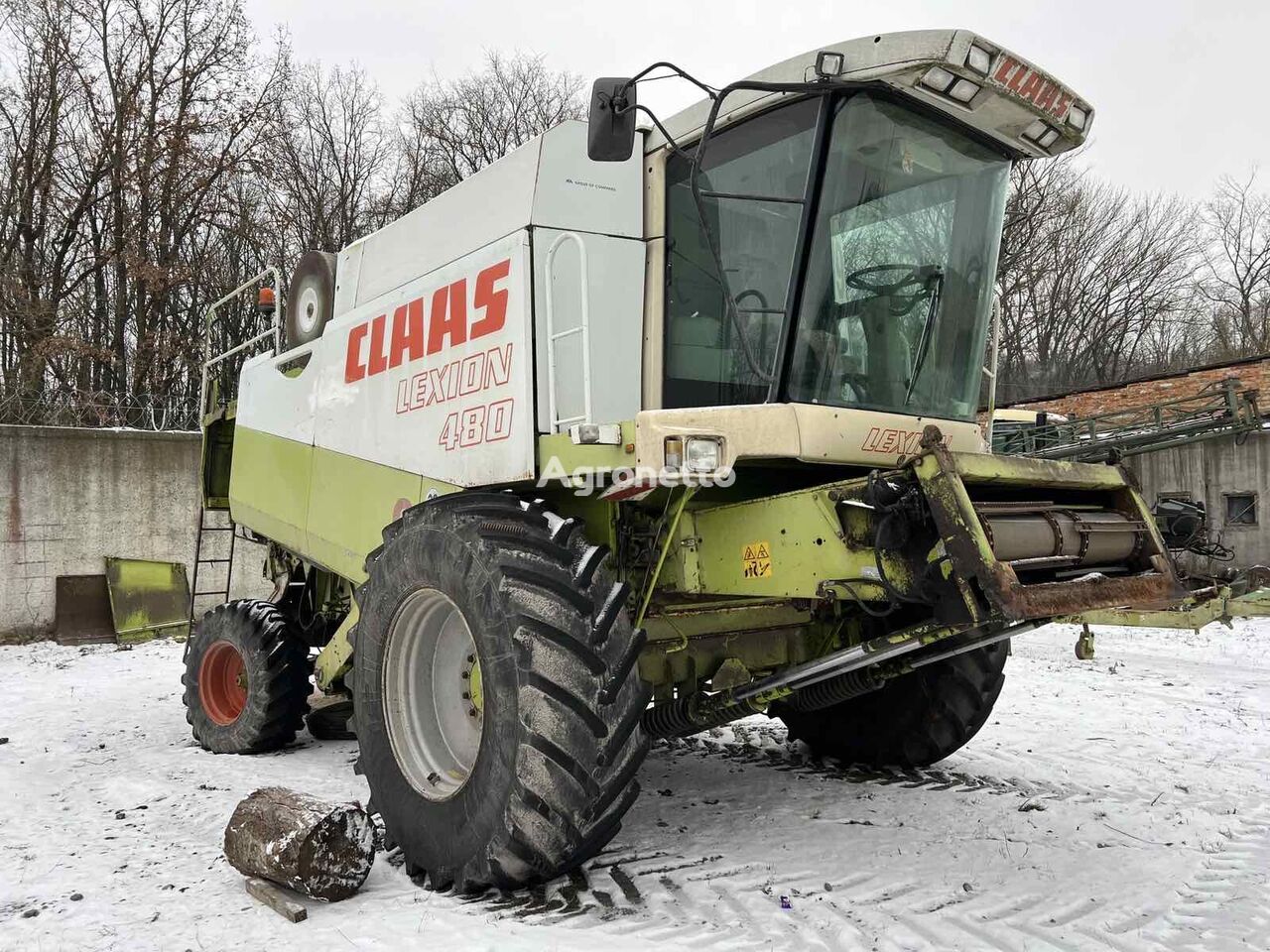 ماكينة حصادة دراسة Claas Lexion 480 RAZBORKA na zapchasti