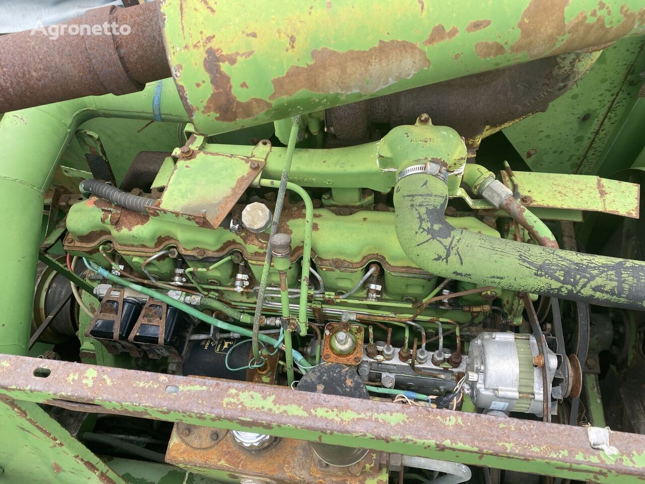 المحرك John Deere 6466TZ-01 لـ ماكينة حصادة دراسة John Deere 985/1085